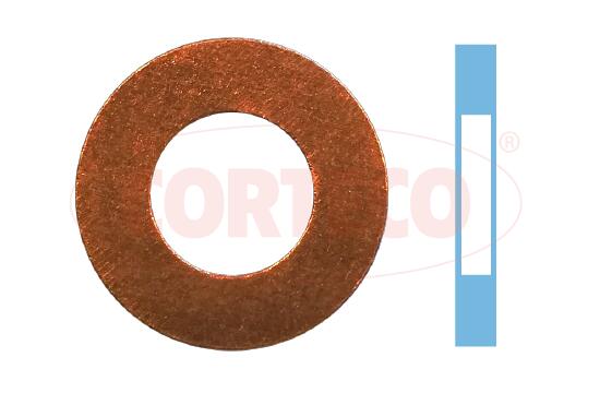 CORTECO Dichtring, Düsenhalter 49430708 für Ford Peugeot ROVER