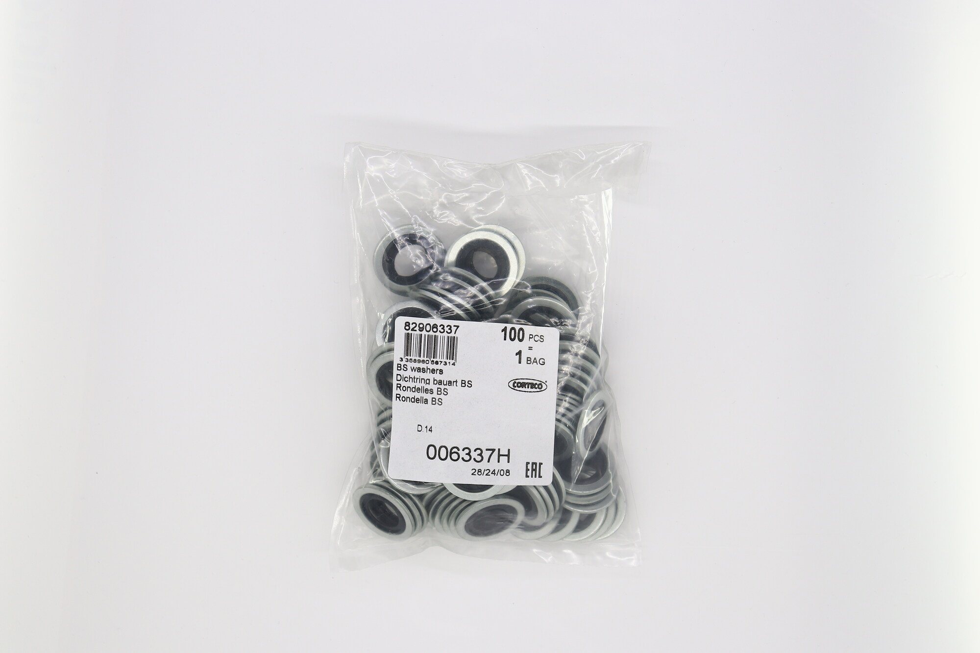 CORTECO Dichtring, Ölablassschraube 006337h 22mm für MAN