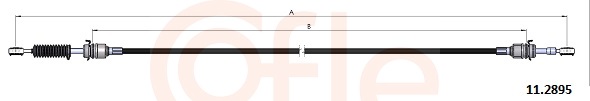 COFLE Seilzug, Schaltgetriebe 112895 für RENAULT