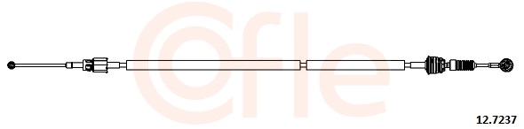 COFLE Seilzug, Schaltgetriebe 127237 für Fiat