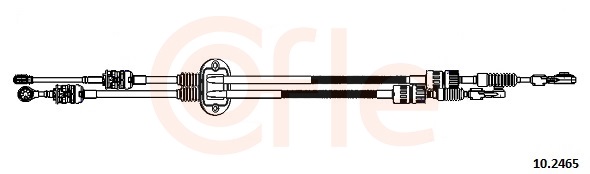 COFLE Seilzug, Schaltgetriebe 102465 für Ford