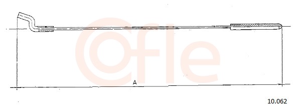COFLE Gaszug 10062 für VW