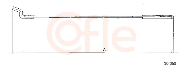 COFLE Gaszug 10063 für VAG