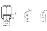 CONTITECH Federbalg, Luftfederung "Premium Range", Art.-Nr. SZ 55-20 P01