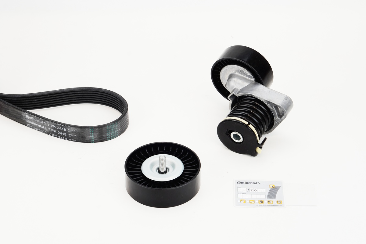 CONTINENTAL CTAM Keilrippenriemensatz 7pk2418k1 für Mercedes Image