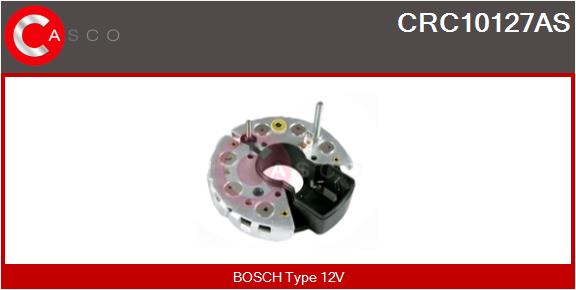 CASCO Gleichrichter, Generator CRC10127AS Universal 12V