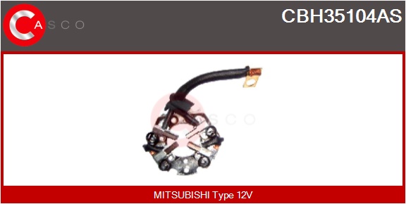 CASCO Halter, Kohlebürsten cbh35104as für IKA MAZDA MITSUBISHI NISSAN