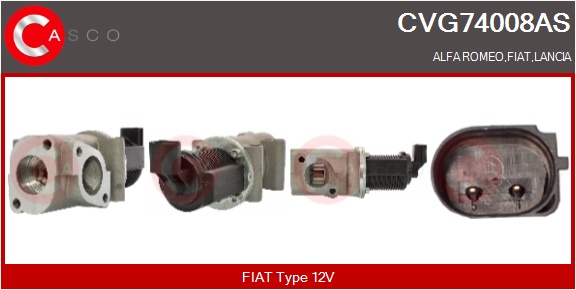 CASCO AGR-Ventil cvg74008as für Fiat ALFA ROMEO