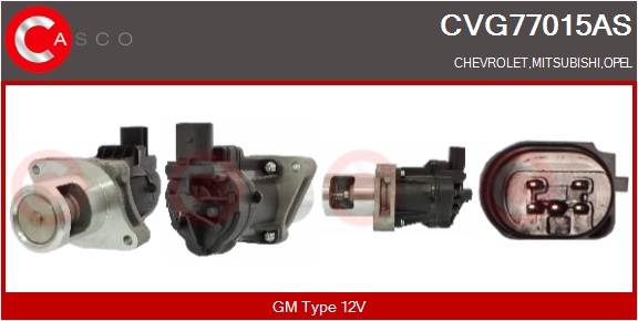 CASCO AGR-Ventil cvg77015as für GM Citroën/Peugeot Opel MITSUBISHI