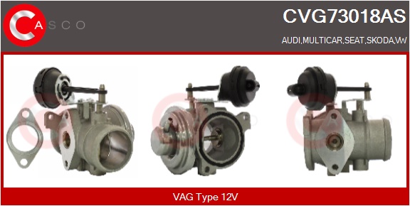 CASCO AGR-Ventil cvg73018as für VAG