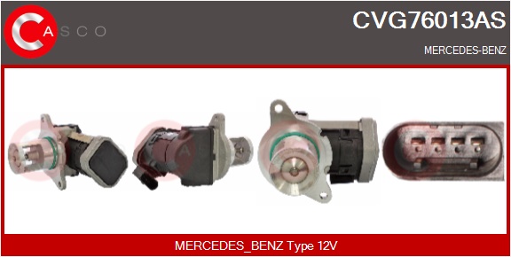 CASCO AGR-Ventil cvg76013as für Chrysler Mercedes