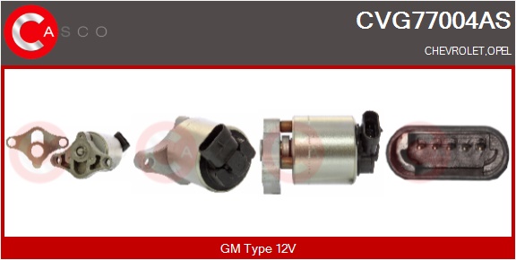 CASCO AGR-Ventil cvg77004as für GM