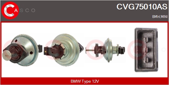 CASCO AGR-Ventil cvg75010as für BMW TOYOTA