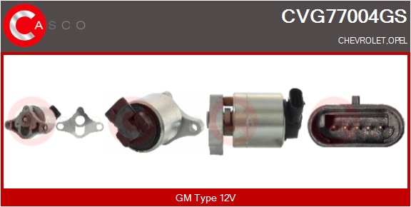 CASCO AGR-Ventil cvg77004gs für GM