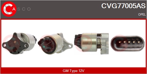CASCO AGR-Ventil cvg77005as für GM