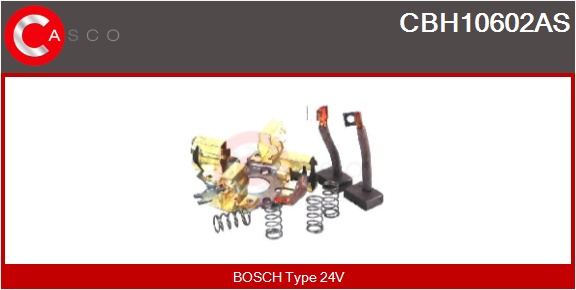 CASCO Halter, Kohlebürsten cbh10602as für DAF IKA Fiat Volvo MAN RENAULT