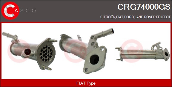 CASCO Kühler, Abgasrückführung crg74000gs für Ford Citroën/Peugeot Fiat