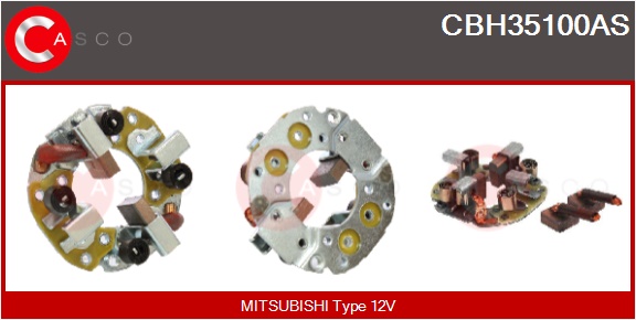 CASCO Halter, Kohlebürsten cbh35100as für IKA MAZDA MITSUBISHI