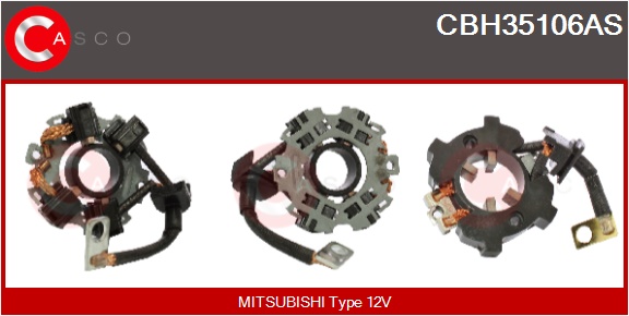 CASCO Halter, Kohlebürsten cbh35106as für MITSUBISHI