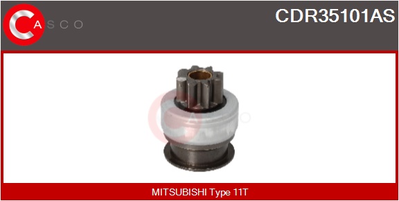 CASCO Ritzel, Starter cdr35101as für GM RENAULT NISSAN MITSUBISHI MAZDA