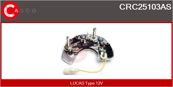 CASCO Gleichrichter, Generator crc25103as für Ford ROVER