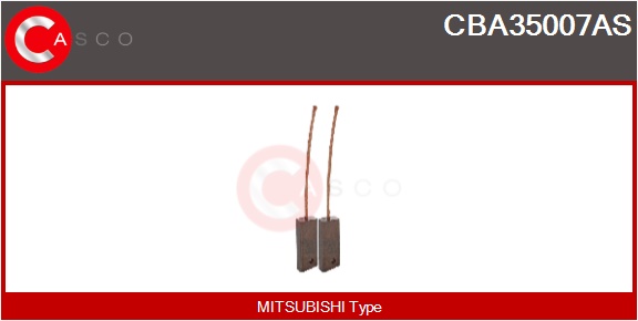 CASCO Kohlebürste, Generator cba35007as für MITSUBISHI