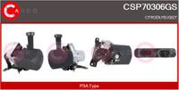 CASCO Hydraulikpumpe, Lenkung "Genuine" f&uuml;r PEUGEOT 407 (6D_), Art.-Nr. CSP70306GS
