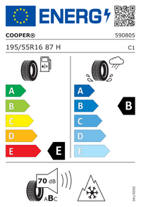 Cooper Tires Winterreifen "[Cooper] 195/55R16 87H - WM SA2+", Art.-Nr. 590805