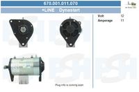 BV PSH Startergenerator, Art.-Nr. 670.001.011.070