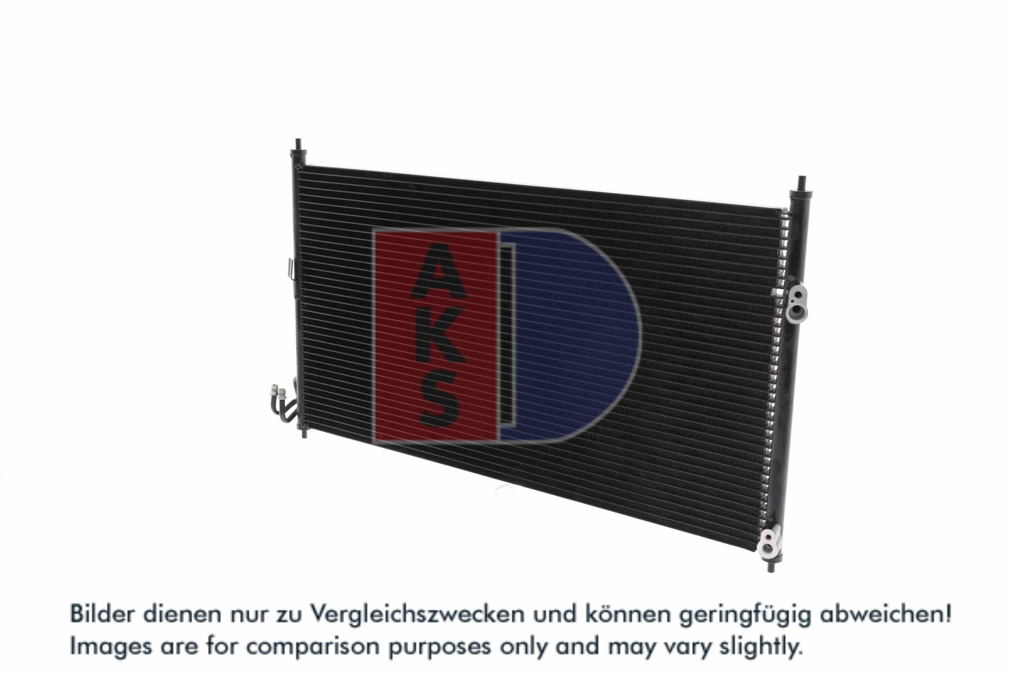 AKS DASIS Kondensator, Klimaanlage 072031n für NISSAN