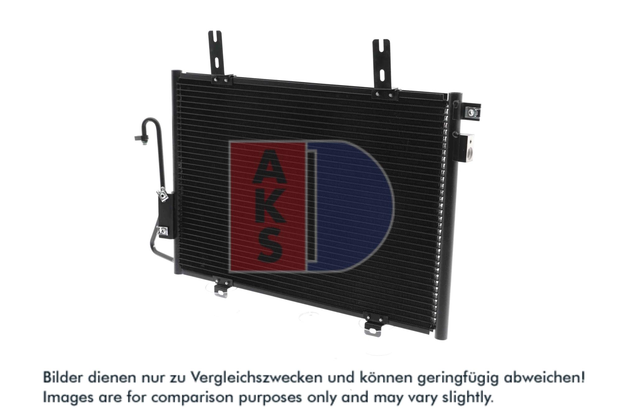 AKS DASIS Kondensator, Klimaanlage 182360n für RENAULT