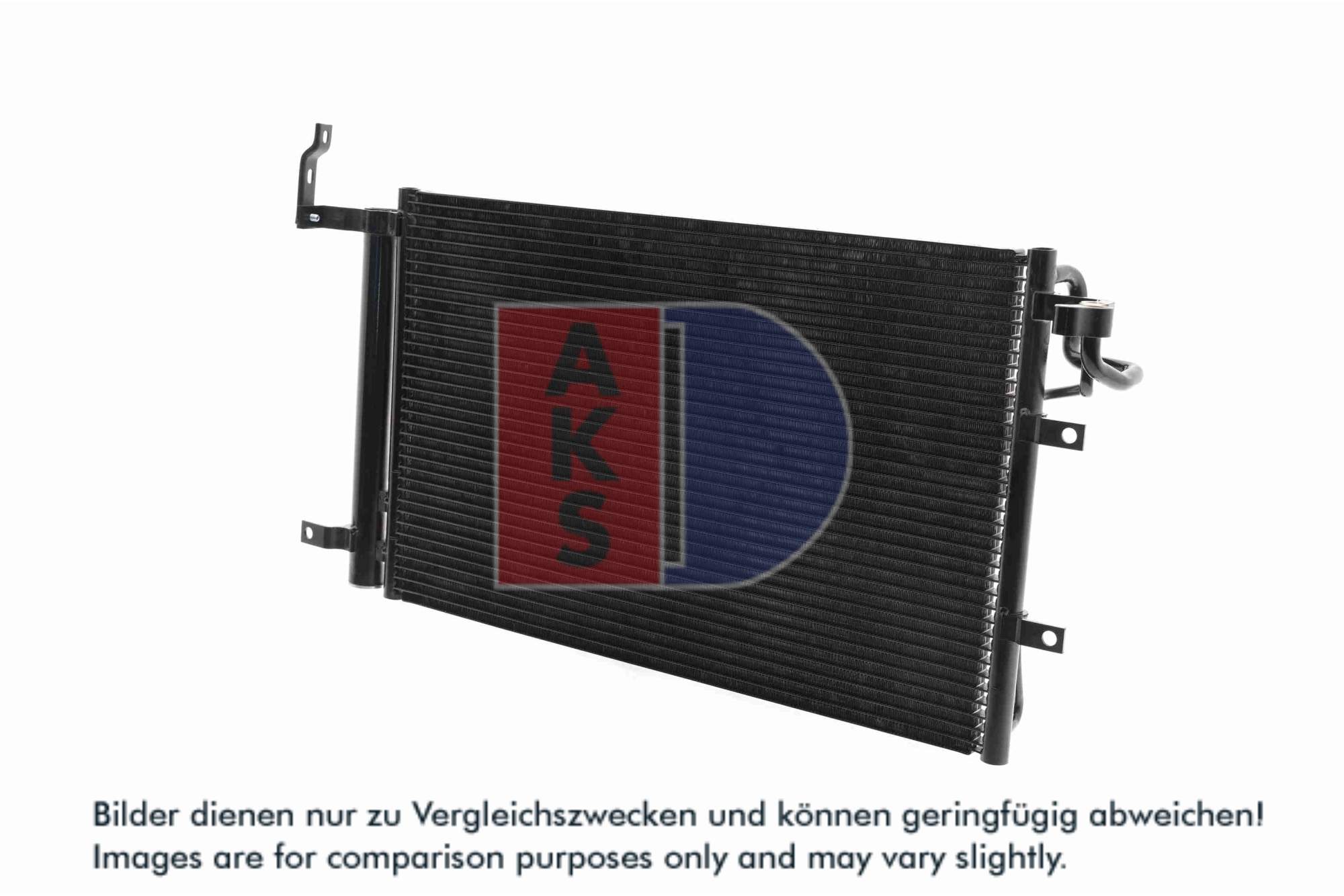AKS DASIS Kondensator, Klimaanlage 512041n für KIA
