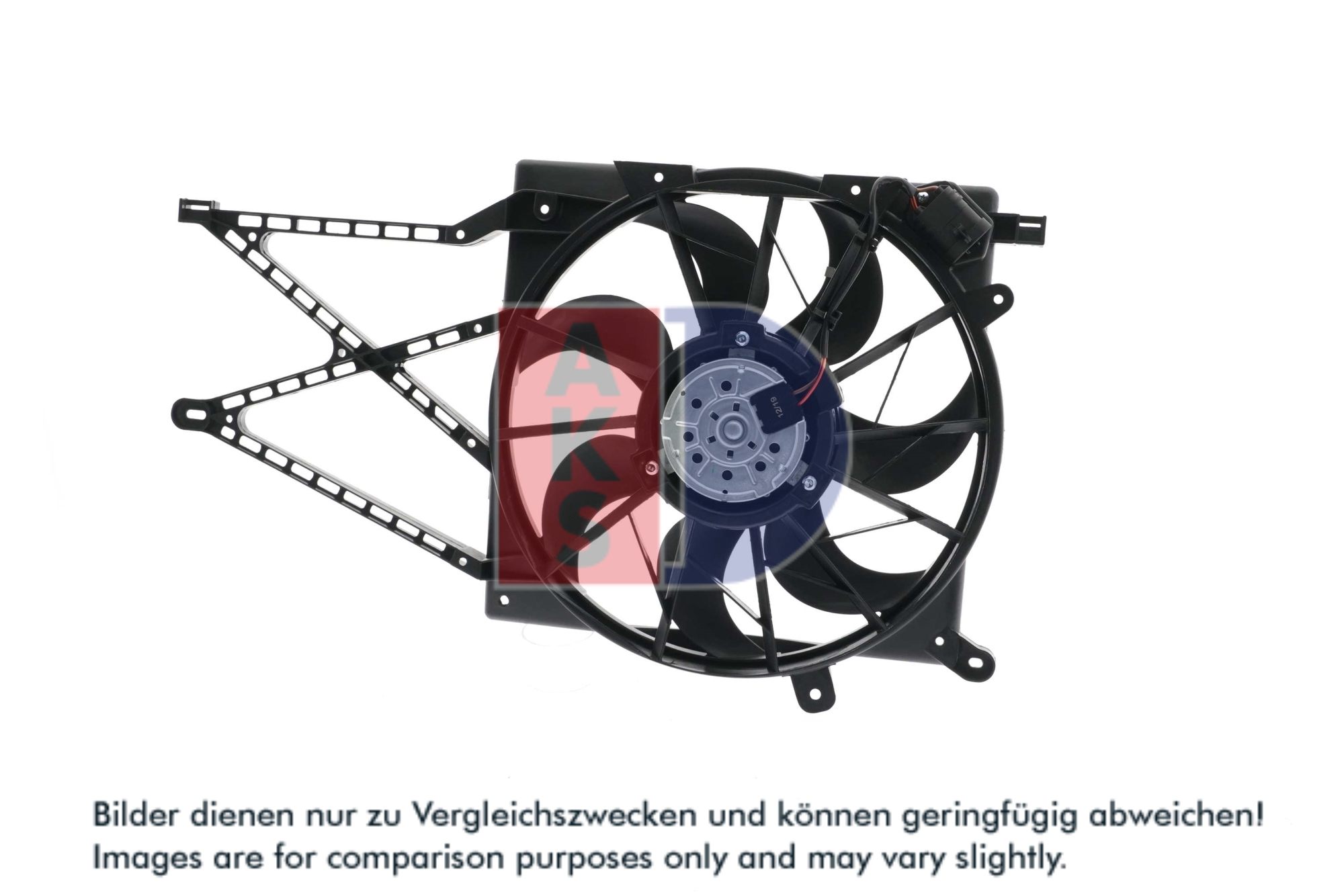 AKS DASIS Lüfter, Motorkühlung 158017n für Opel
