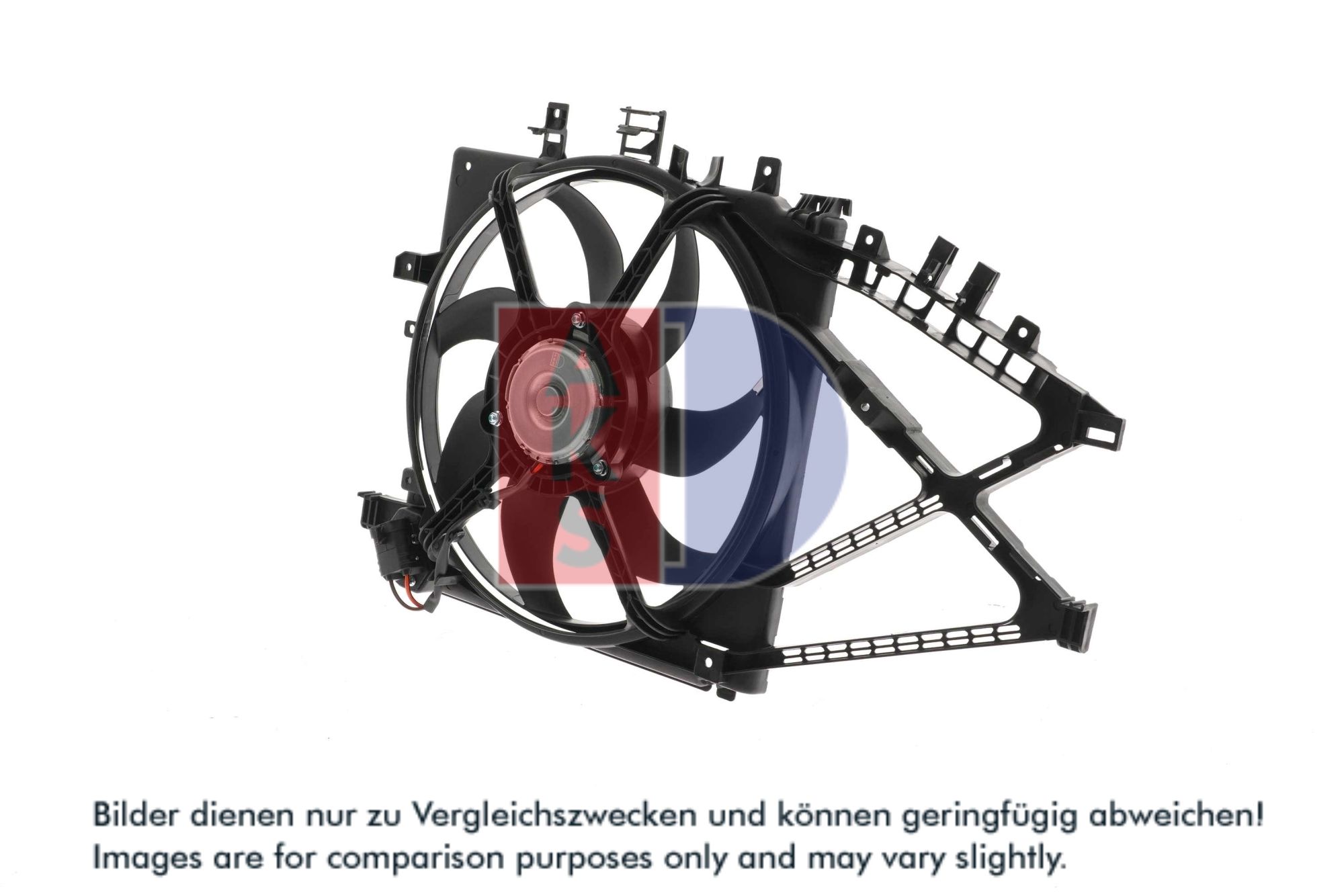 AKS DASIS Lüfter, Motorkühlung 158086n für Opel