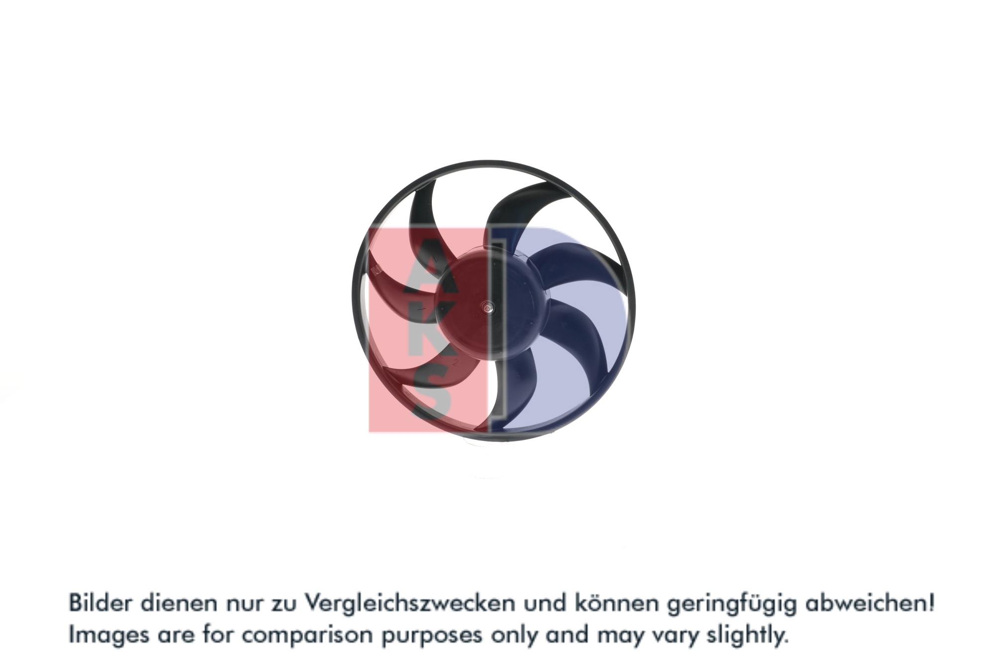 AKS DASIS Lüfter, Motorkühlung 158109n für Opel