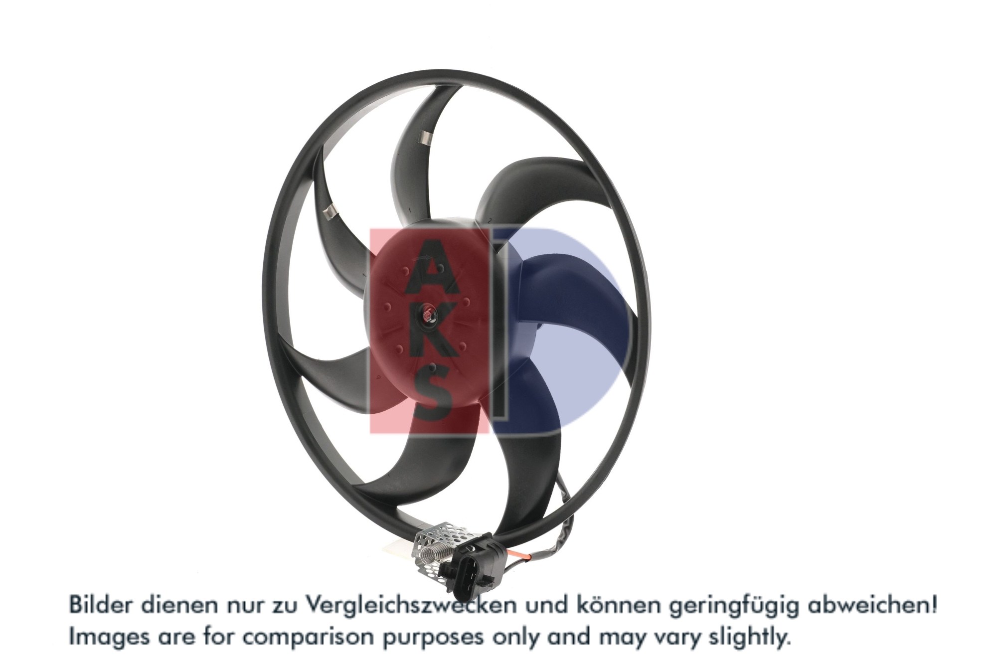 AKS DASIS Lüfter, Motorkühlung 158111n für Opel