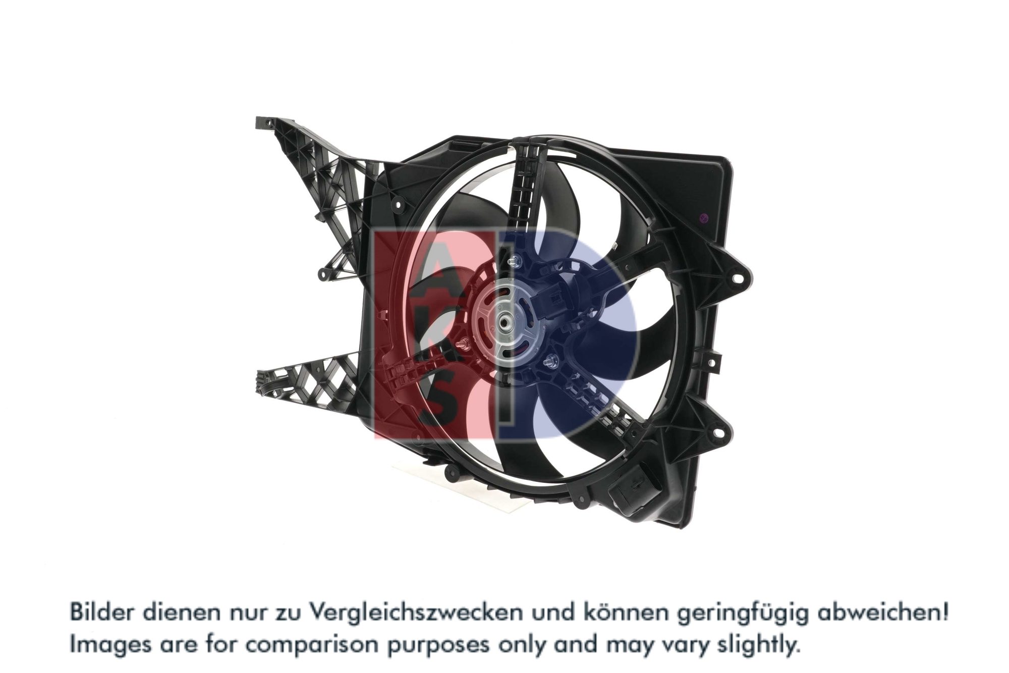 AKS DASIS Lüfter, Motorkühlung 158122n für Opel