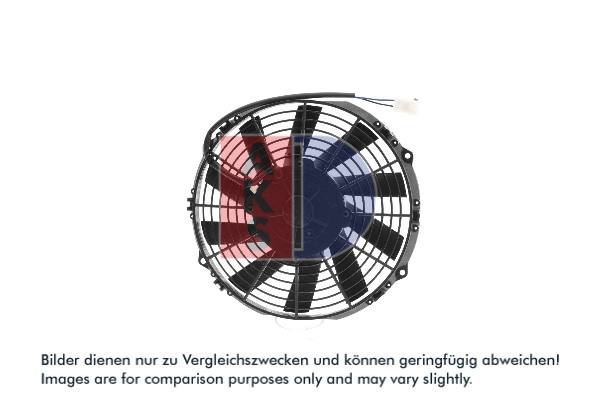 AKS DASIS Lüfter, Klimakondensator 870163n 285mm