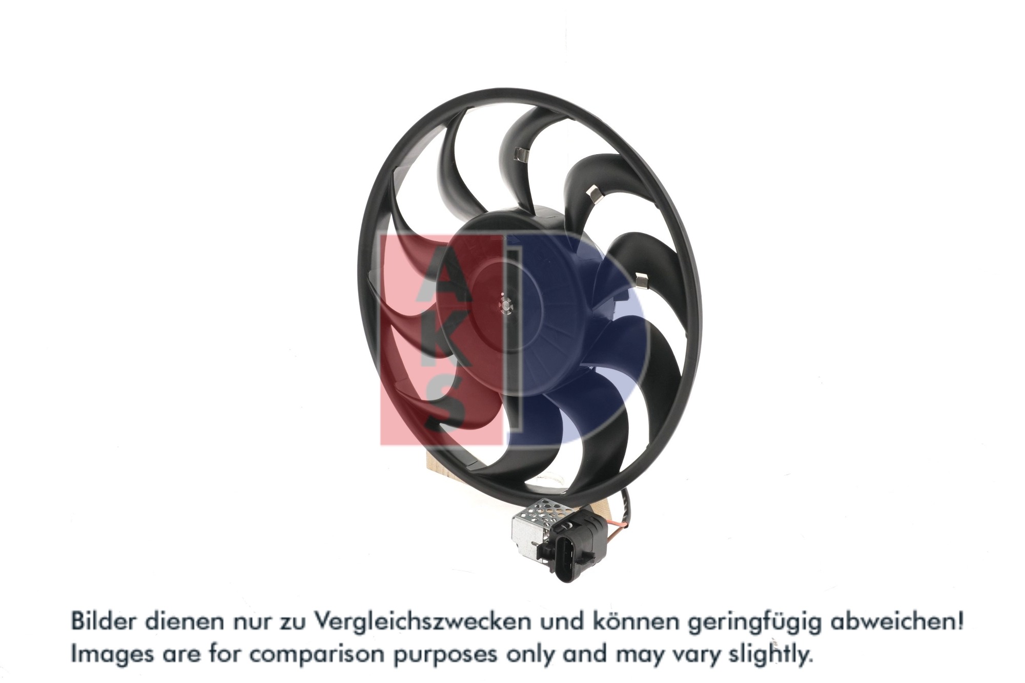 AKS DASIS Lüfter, Motorkühlung 158137n für Opel