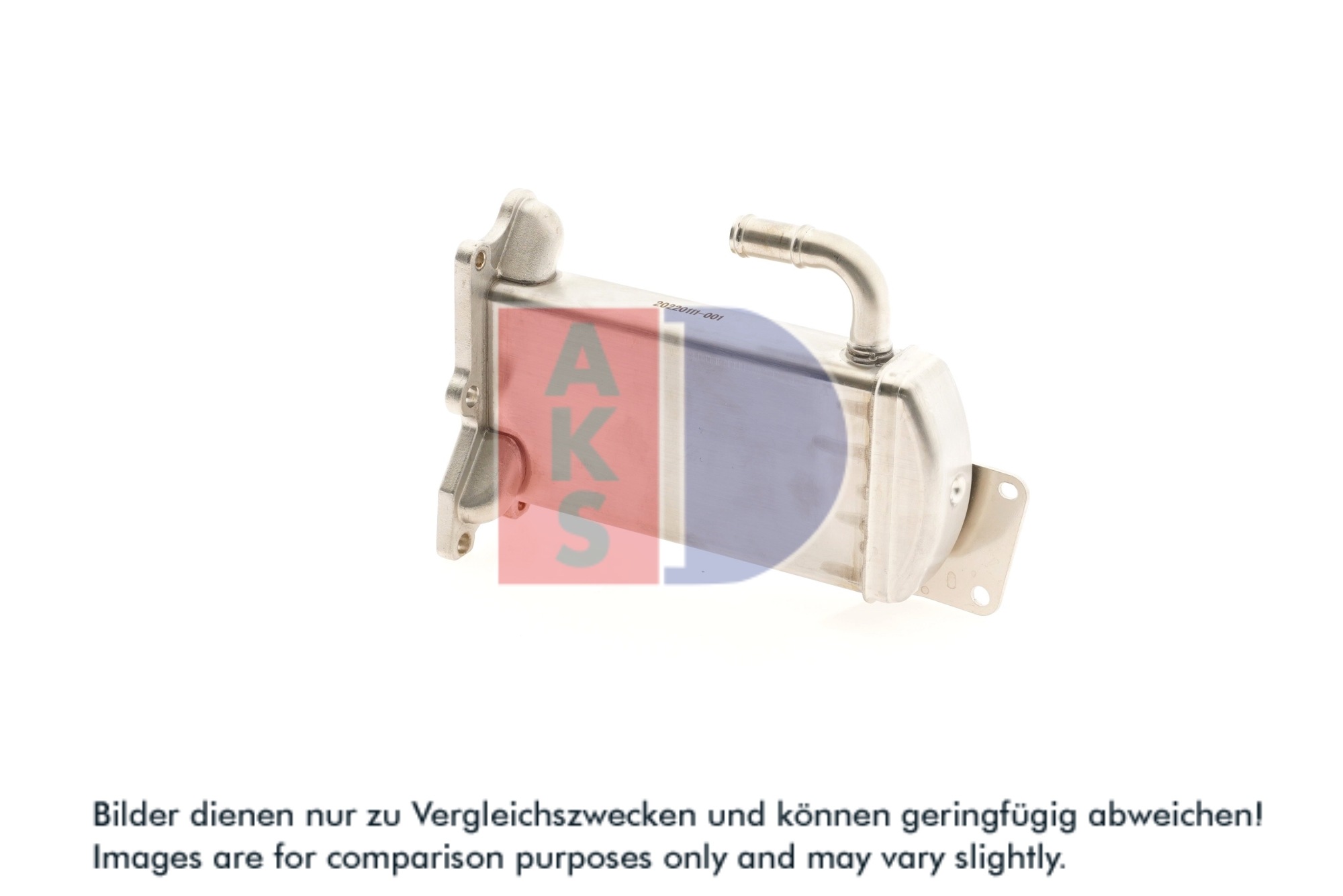 AKS DASIS Kühler, Abgasrückführung 040078n für VAG