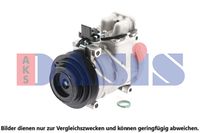 AKS DASIS Kompressor, Klimaanlage f&uuml;r MERCEDES-BENZ 124 Coupe (C124), Art.-Nr. 850380N
