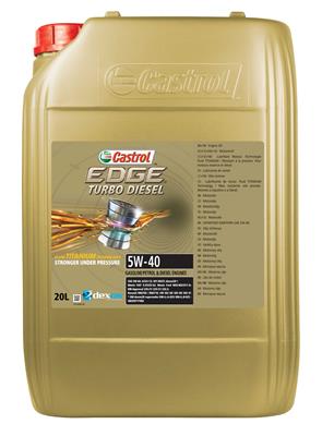 CASTROL Motoröl EDGE TURBO DIESEL 5W-40/ 20 L 1535b1 20l