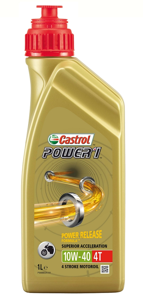 CASTROL Motoröl POWER1 4T 10W-40 (1L) 15043e 1l