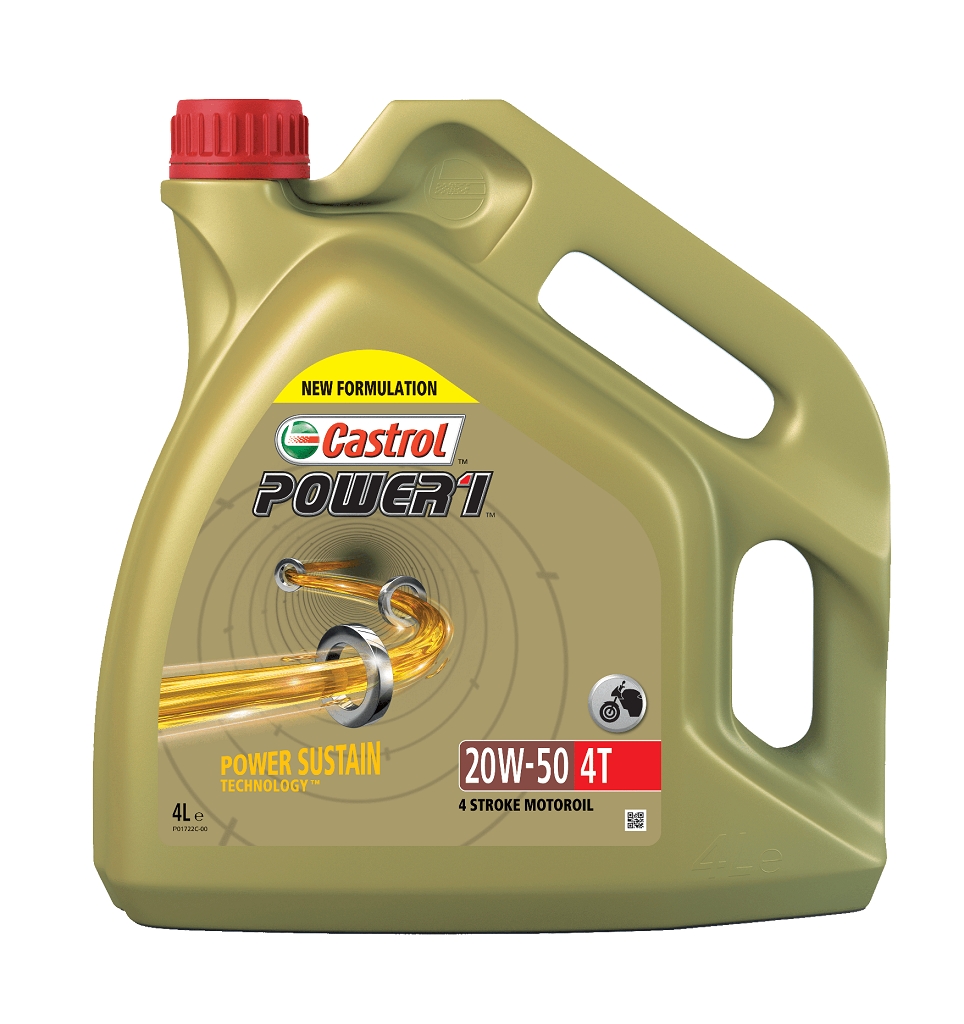 CASTROL Motoröl POWER1 4T 20W-50 (4L) 15049b 4l