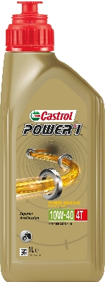 CASTROL Motoröl POWER1 4T 10W-40/ 1 L 15f5a0 1l