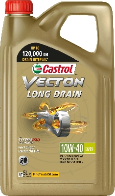 CASTROL Motoröl VECTON LONG DRAIN 10W-40 E6/E9/ 5 L 15f3d1 5l