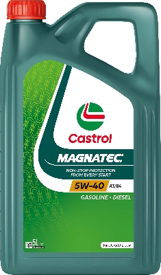 CASTROL Motoröl MAGNATEC 5W-40 A3/B4/ 5 L 15f64b 5l