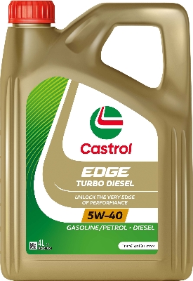 CASTROL Motoröl EDGE TURBO DIESEL 5W-40/ 4 L 15f819 4l