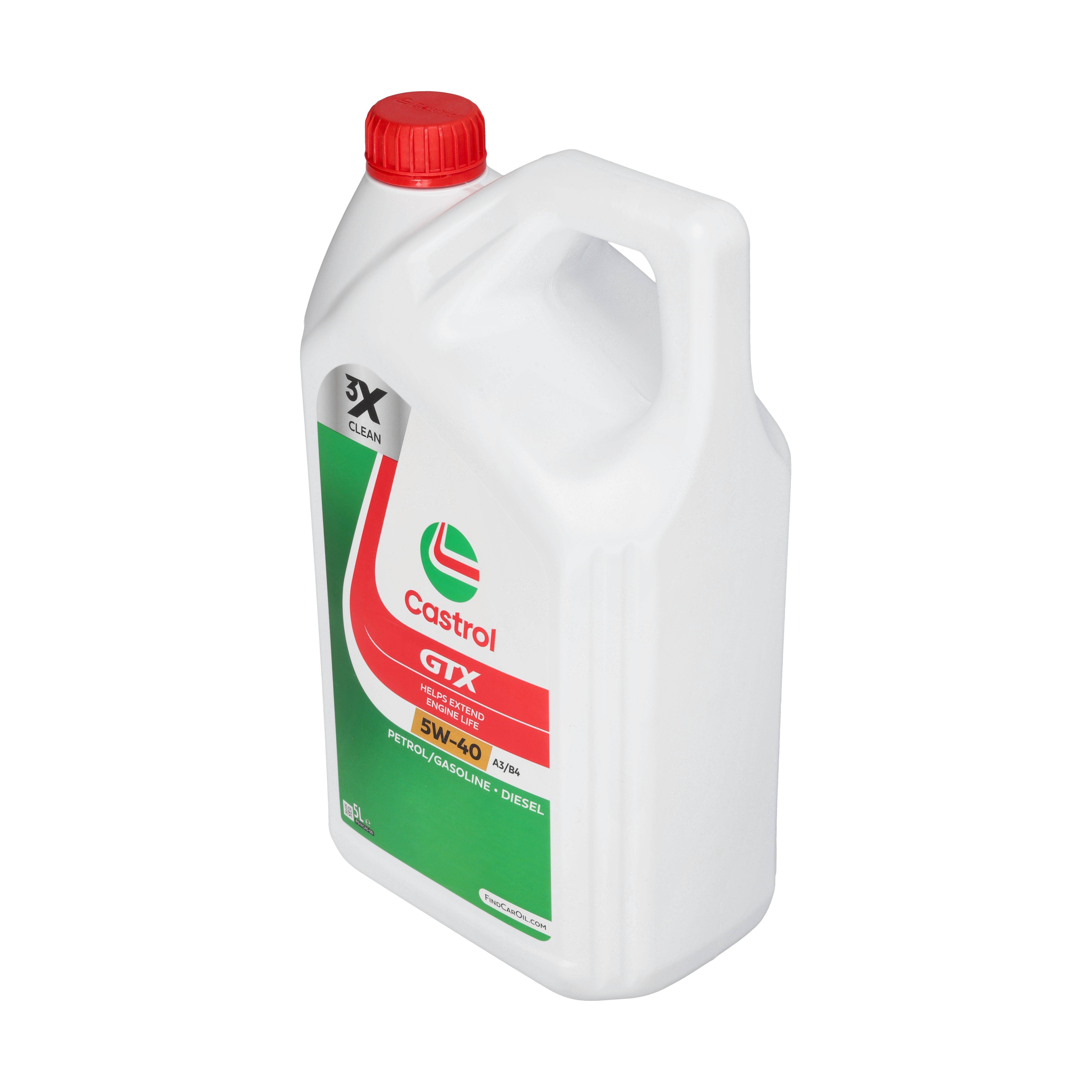 CASTROL Motoröl GTX 5W-40 A3/B4/ 5 L 15f687 5l