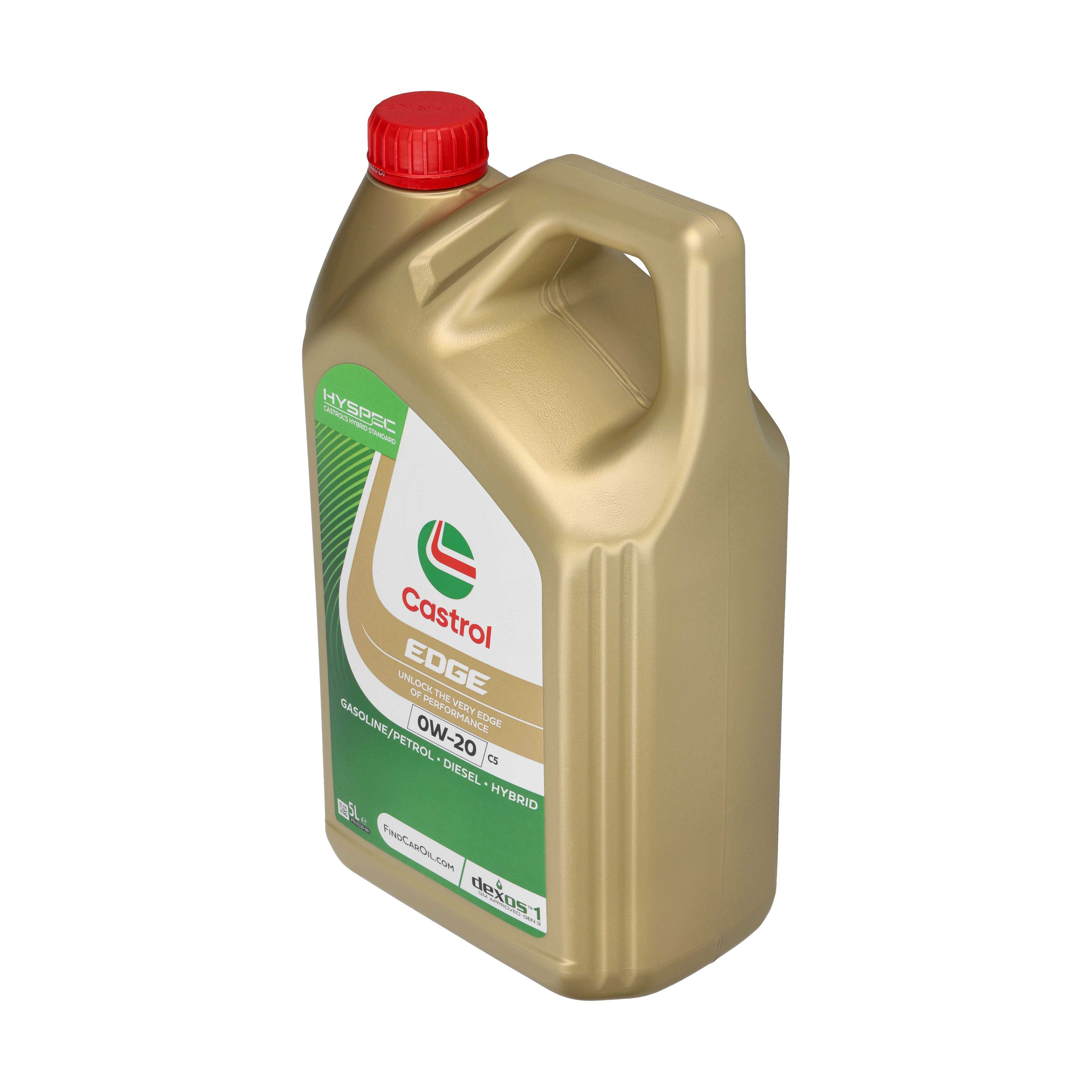CASTROL Motoröl EDGE 0W-20 C5/ 5 L 15f6eb 5l